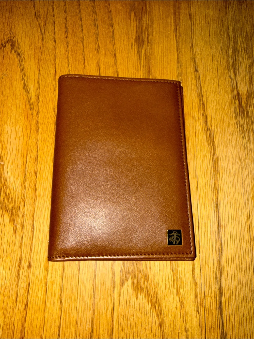 Brooks Brother’s Brown Leather Passport Wallet
